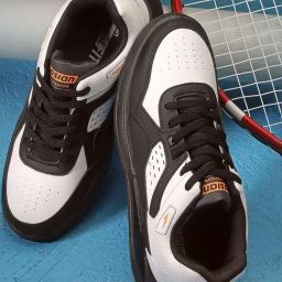 Asian Men's Black & White Casual Sneakers-image-23