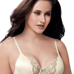 Amante White and Gold Full-Coverage Bra BRA24501-picture-48