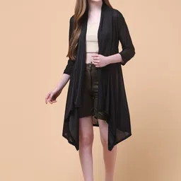 Charitra Women Longline Shrug-34