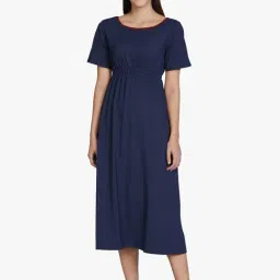Amante Navy Chemise Dress-picture-48