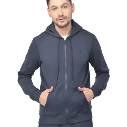 Woodland Navy Hooded Sweatshirt-picture-43