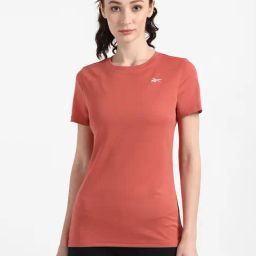 Reebok Red TE W Cotton Training T-Shirt-picture-34