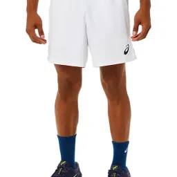 Asics White Mid Rise Match Shorts-image-38