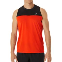 Asics Red & Black Round Neck T-Shirt-image-13