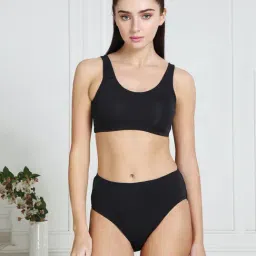 Van Heusen Black Full Coverage Padded Beginner'S Bra-22