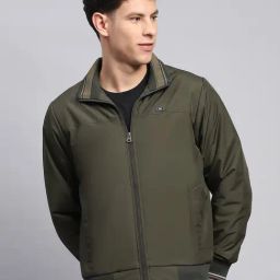Monte Carlo Olive Regular Fit Jacket-34
