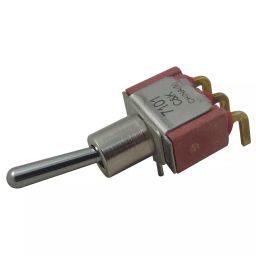 C&K COMPONENTS Switch Toggle Spdt 0.4Va 20V, 7101SD9ABE-28