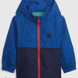 GAP Boys Blue Colourblocked Jacket-image-1