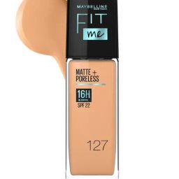 Maybelline New York Fit Me Matte & Poreless Liquid Foundation 127 Golden Honey - 30 ml-18