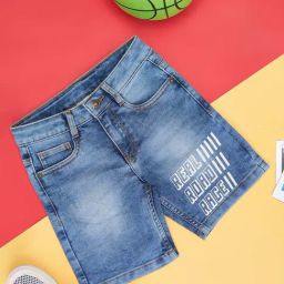 Pantaloons Junior Dusk Blue Printed Shorts-image-101