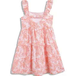 Tommy Hilfiger Kids Pink Printed Regular Fit Dress-picture-28