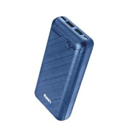 Foxin 12W Fast Charging 20000 mAh Power Bank with Dual Micro-USB & Type C Input (Blue)-20