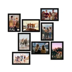 eCraftIndia Memory Wall Collage Photo Frame - Set of 8 Photo Frames for 8 Photos of 4'x6' image 3