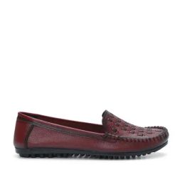 Zoom Shoes Women's Red Casual Loafers-image-88
