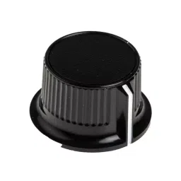 RS PRO 28 mm Black Potentiometer Knob for 6 mm Shaft Splined, 2597039-image-44