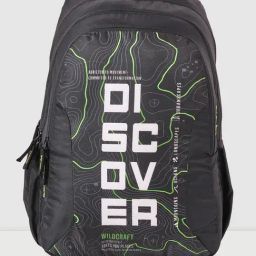 Wildcraft Black Atlas 45 LP Printed Medium Backpack-image-102