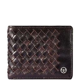Eske Dark Brown Casual Leather Bi-Fold Wallet for Men-20