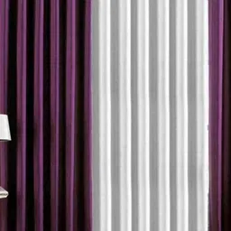151 cm (5 ft) Polyester Semi Transparent Window Curtain (Pack Of 3) (Plain, Multicolor)-image-74