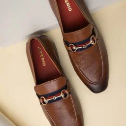 Imperio by Regal Men's Tan Formal Loafers-image-94