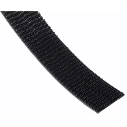 RS PRO Black Hook & Loop Tape, 25 mm x 5m Model No 8904203-60