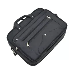 Aquador Laptop Cum Messenger Bag With Black Faux Vegan Leather-image-82