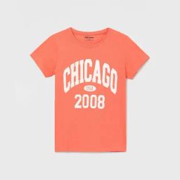 Fame Forever By Lifestyle Orange Cotton Regular Fit Printed T-Shirt-image-89
