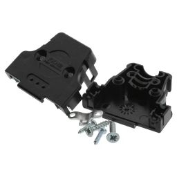 MOLEX D Sub Backshells D-SUB BACKSHELL, DA, 180DEG, ABS/PC 173111-0020-picture-21