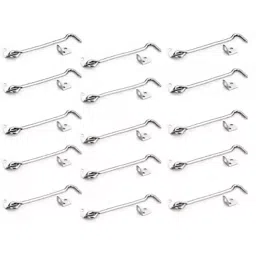 Legal 6inch15pcs 152.4 mm (6 Inch) Glossy Hook Window Latch-image-30