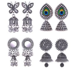 Sangria Alloy Silver-Plated Earrings-image-25