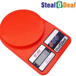 StealODeal Red SF-400 5 Kg Electronic Kitchen Weighing Scale-picture-18