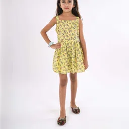 FabJunior Floral Print Fit & Flare Dress-picture-57