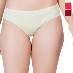 Liigne Pack Of 4 Cotton Mid-Rise Basic Briefs VCPC1999-XS-image-54