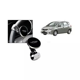 Auto Pearl I-Pop Sparkling Grey Car Power Steering Wheel Platinum Big Knob Spinner Compatible with Spacio-41
