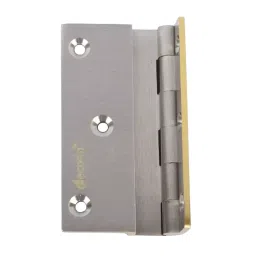 Decorio Locking L Hinge Brass 76.2 x 9.525 x 31.75 mm Size & 6 mm Hinge Thickness, 3100471.05-14