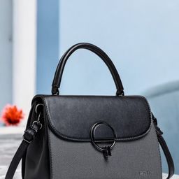 Exotic PU Swagger Shoulder Bag-12