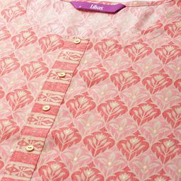 Libas Ethnic Motifs Printed Regular Kurta With Trousers & Dupatta image 5