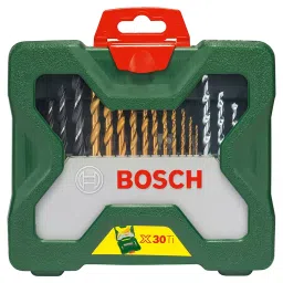 Bosch X30Ti Drill Bit and Driver Bit Set of 30 pcs & HSS-R Metal Drill Bit Set of 10 pcs Combo image 3
