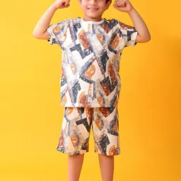 YK Boys Printed Night suit-picture-49