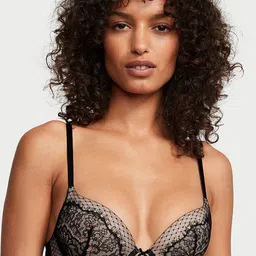 Victoria's Secret Dream Angels Floral Lace Underwire Push-Up Bra With All Day Comfort-picture-21
