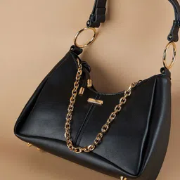 CODE by Lifestyle Women Solid Half Moon Shoulder Bag-image-126