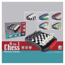 ARCADE TOYS 6 in 1 Board Games for Kids, Adults & Family - Multicolour-24