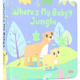 Where's My Baby Jungle Board Book - English-15