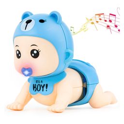 Toysire Musical Baby Crawling Toys with Light Sounds & Music for Infant Battery Operated Toy - Multicolor-13