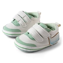 KIDLINGSS Whale Patch Detailed Double Velcro Booties - Sea Green-picture-20