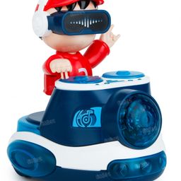 Fiddlerz Musical Dancing Toy for Kids with Lights and Sound Interactive Robot Boy with Swinging DJ Action Battery Operated Fun for Boys and Girls (Multicolor)-picture-30
