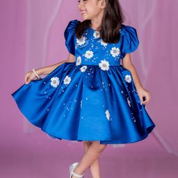 TOPLOVE Print Satin Fit & Flare Dress-image-16