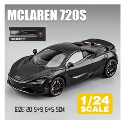 Magicwand 1:24 Scale Die-Cast McLlaren 720S Large Convertible Random Color with 4 Openable Doors Working Steering,Lights & Music Pack of 1 image 5
