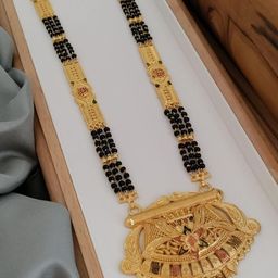 niva fashion Gold-Plated Brass Mangalsutra-image-61