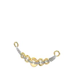 VALANOVA 18K Yellow Gold 0.16 Ct Lab Grown Diamond Pendant-image-63