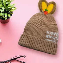 SYGA Unisex Kids Printed Wool Beanie-image-92